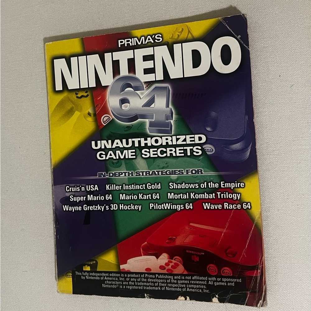 Prima’s Nintendo 64 Unauthorized Game Secrets